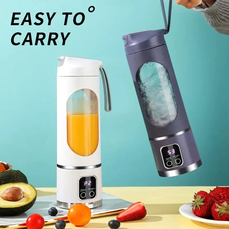 Przenośny Elektryczny Blender do Soków 450 ml 🍹